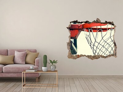 3D wall hole Basketball throw over the wall