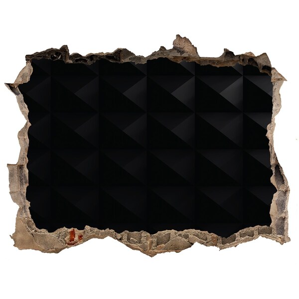 Hole in the wall sticker Black hole in the wall