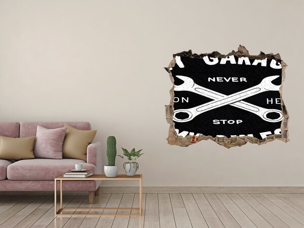 Hole in the wall decal Workshop on the rules