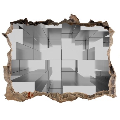 Hole in the wall sticker Abstraction Background