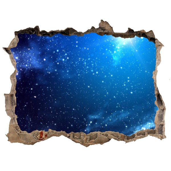 Hole in the wall decal Cosmic Space