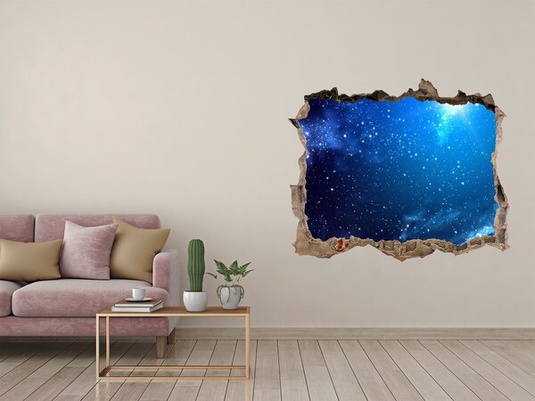 Hole in the wall decal Cosmic Space