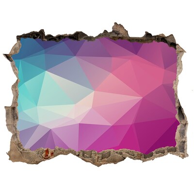 3D wall hole Geometry in the hole