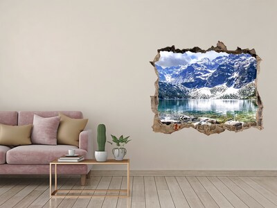 Hole in the wall sticker Morskie Oko Tatry