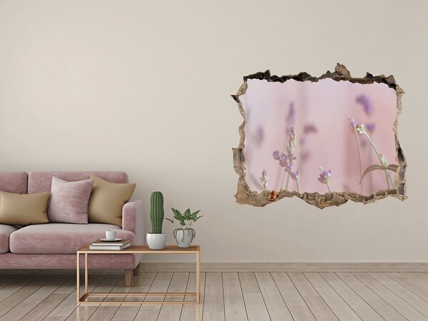 3D wall hole Lavender