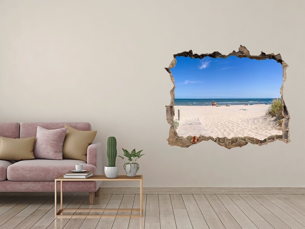 Hole in the wall decal Coastal dunes