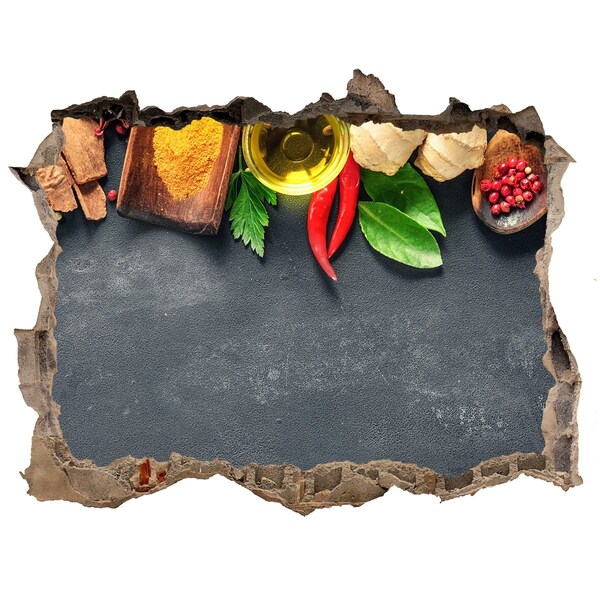 Hole in the wall decal Kitchen Flavors from Beyond the Wall