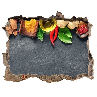 Hole in the wall decal Kitchen Flavors from Beyond the Wall