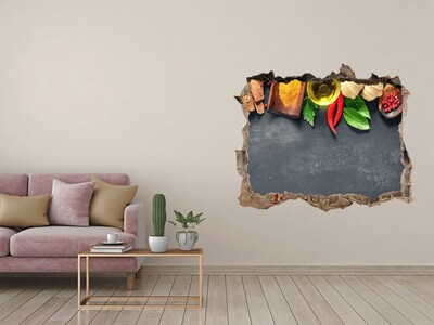 Hole in the wall decal Kitchen Flavors from Beyond the Wall