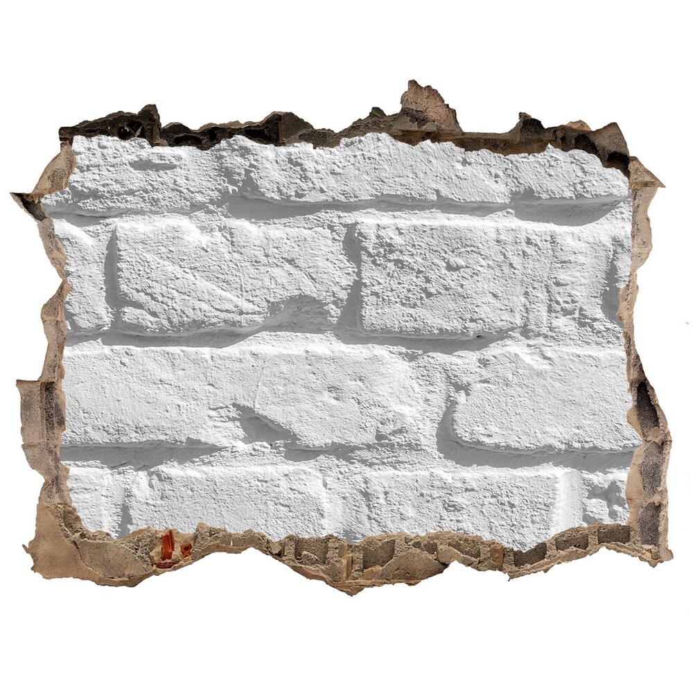 3D wall hole Brick wall