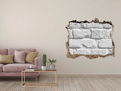 3D wall hole Brick wall