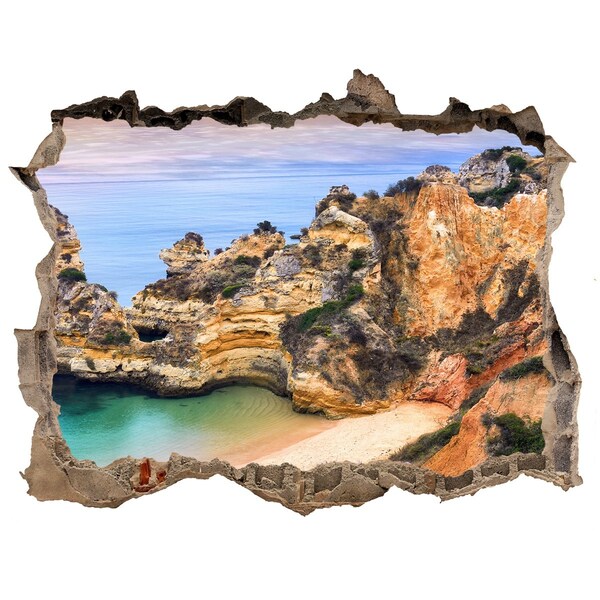 Hole in the wall decal Paradise Bay