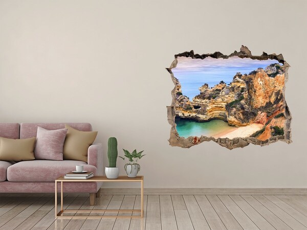 Hole in the wall decal Paradise Bay