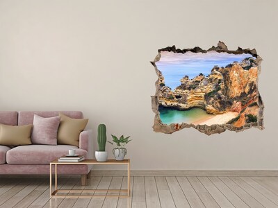 Hole in the wall decal Paradise Bay