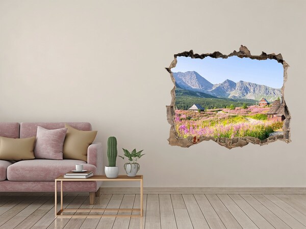 Hole in the wall decal Chatts in the mountains