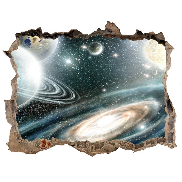 Hole wall sticker Cosmic Space
