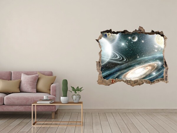 Hole wall sticker Cosmic Space