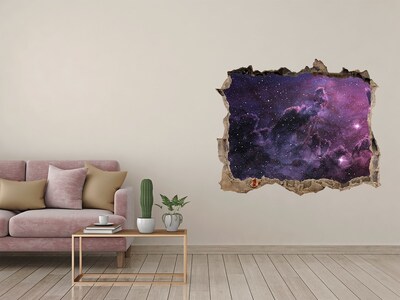 Hole wall sticker Cosmic Space