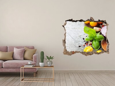 3D wall hole Kitchen inspirations from behind the wall