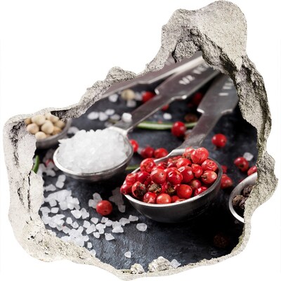 Hole in the wall decal Spice paradise