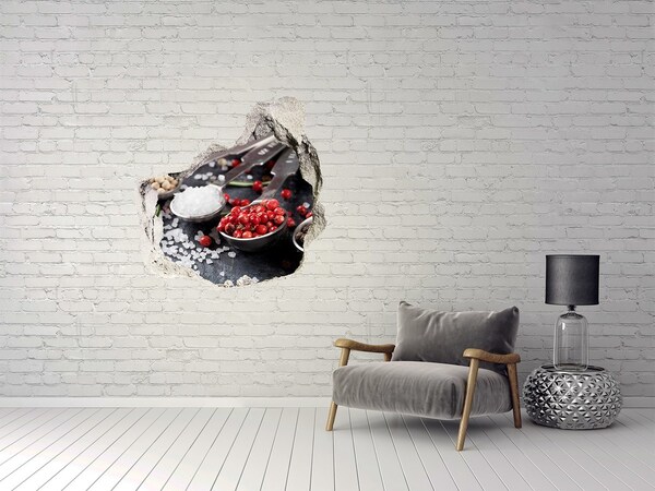 Hole in the wall decal Spice paradise