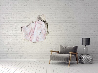 Hole wall sticker Marble