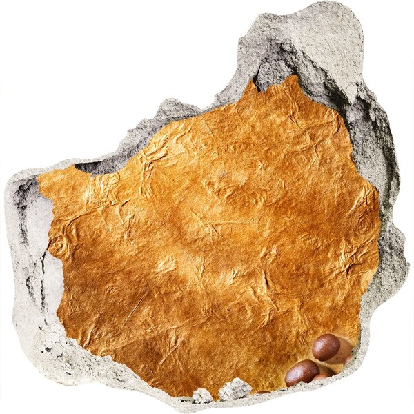 Hole in the wall sticker Golden Hole in the Wall