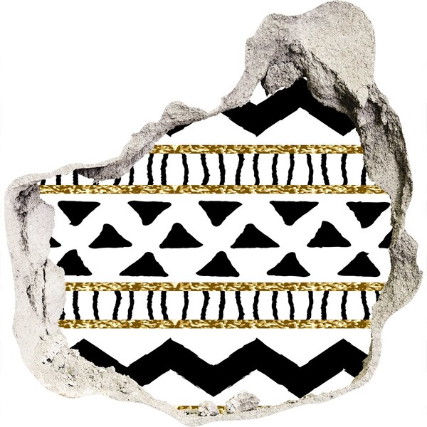 3D wall hole Stylized hole in the wall