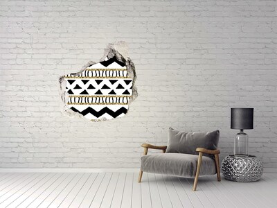 3D wall hole Stylized hole in the wall