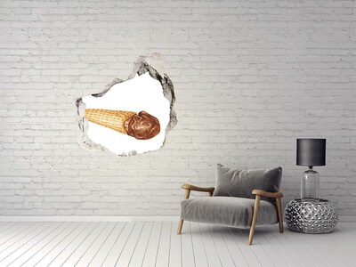 Hole wall sticker Hole-in-the-wall ice