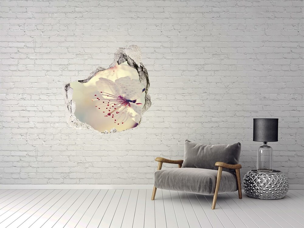 Hole wall sticker Cherry Blossom