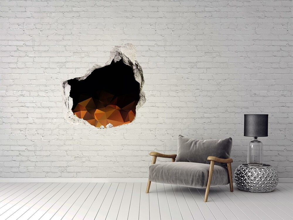 Hole in the wall sticker Abstraction