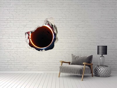 Hole in the wall sticker Cosmic abyss
