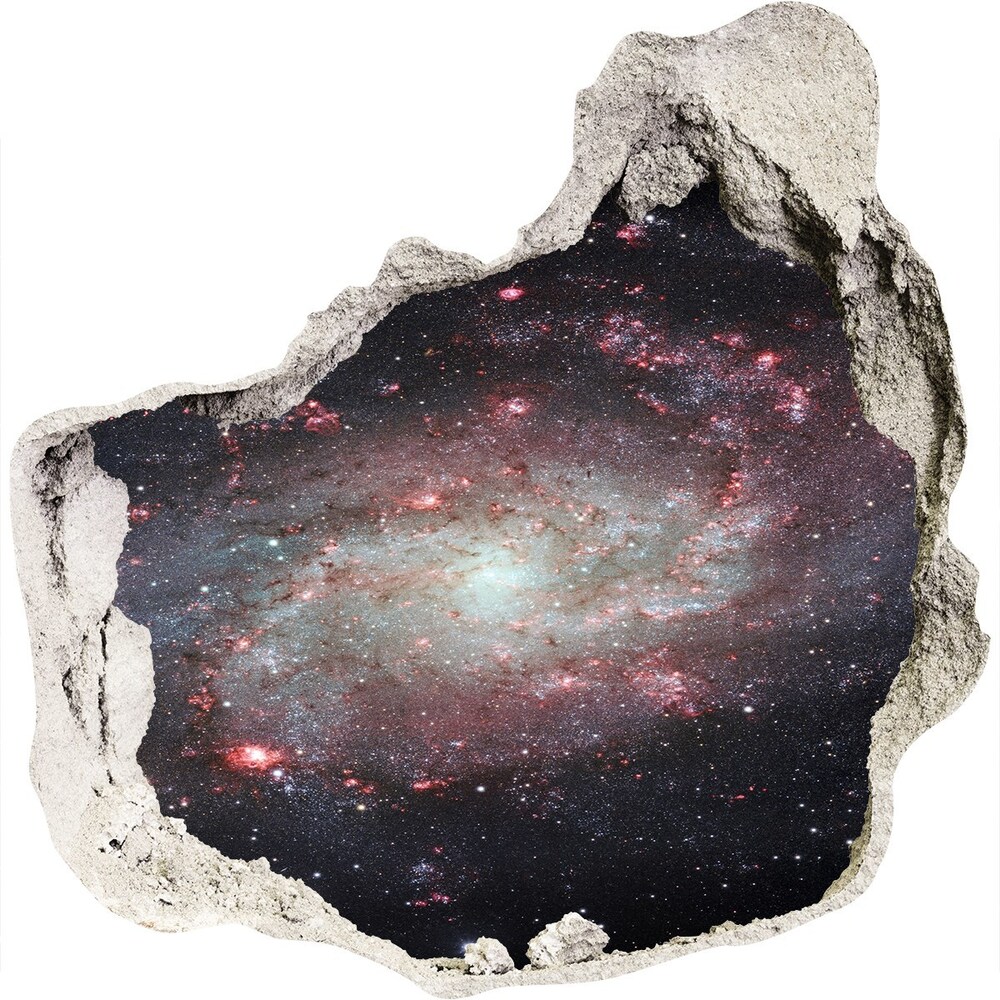 Hole in the wall decal Nebula