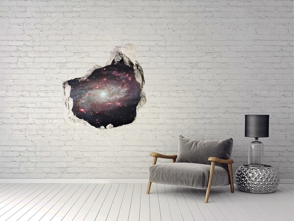 Hole in the wall decal Nebula