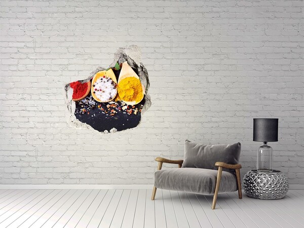 Hole wall sticker Spice paradise