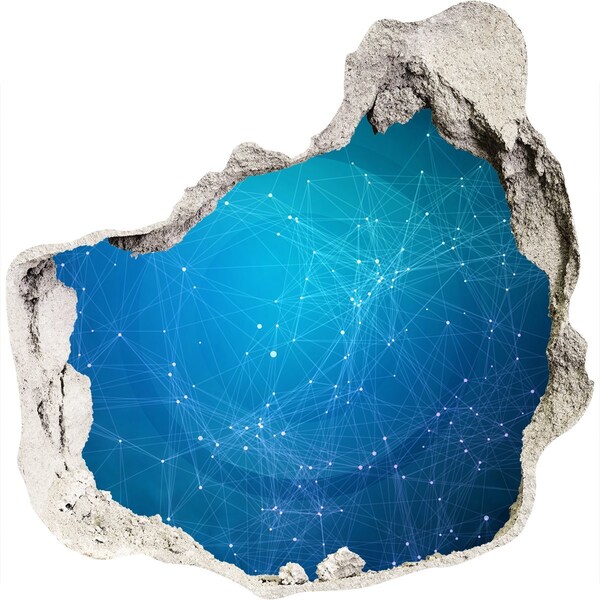 Hole wall sticker Constellation