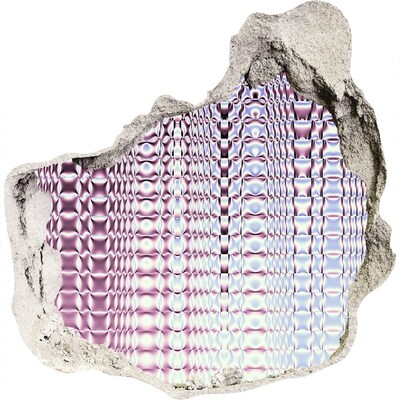 Hole in the wall sticker Reflection in the hole