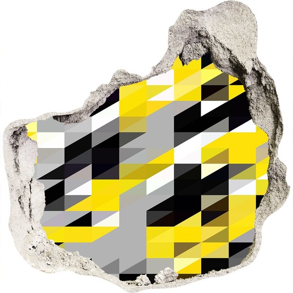 Hole in the wall sticker Abstract Hole in the Wall