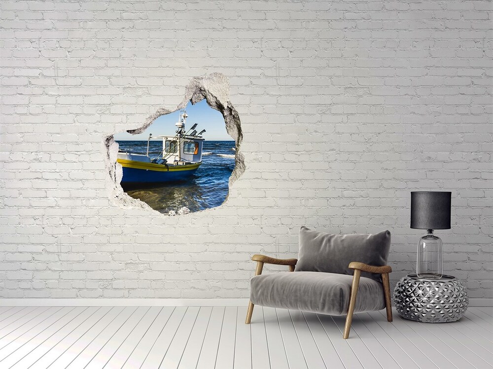 Hole in the wall decal Chapel at sea