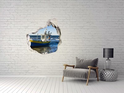 Hole in the wall decal Chapel at sea