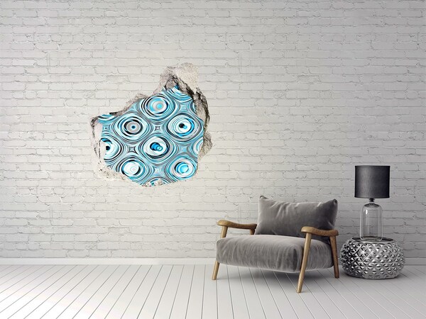 Hole wall sticker Fractal graphics