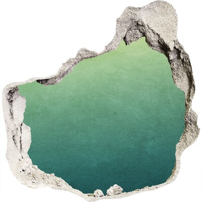 Hole in the wall sticker A bay in the tropics