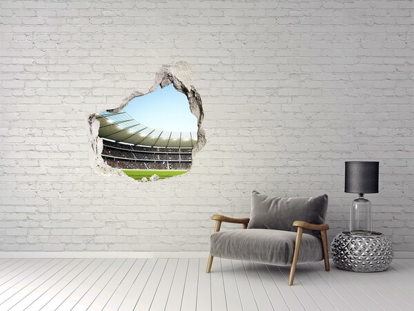 Hole in the wall decal A stadium full of emotions
