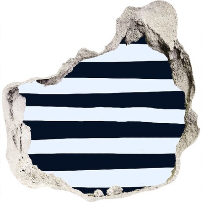 3D wall hole Breakthrough to the depths of the sea