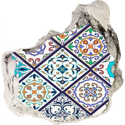 Hole wall sticker Ceramic tiles