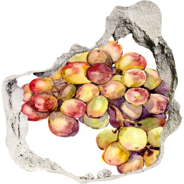 Hole in the wall sticker Fruit in a Hole in the Wall