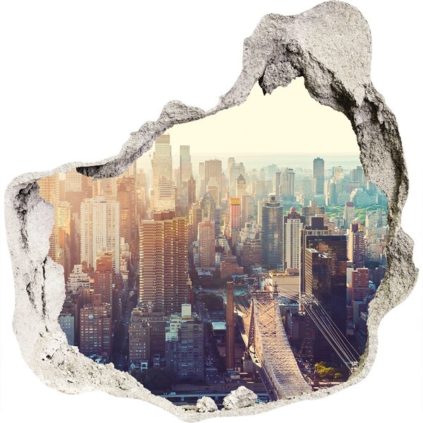 Hole in the wall sticker View from the hole in the wall