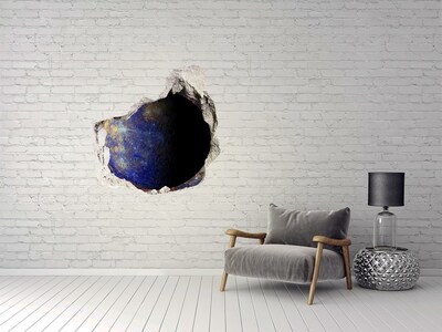 Hole wall sticker Mercury