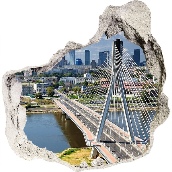 3D wall hole Bridge in Warsaw